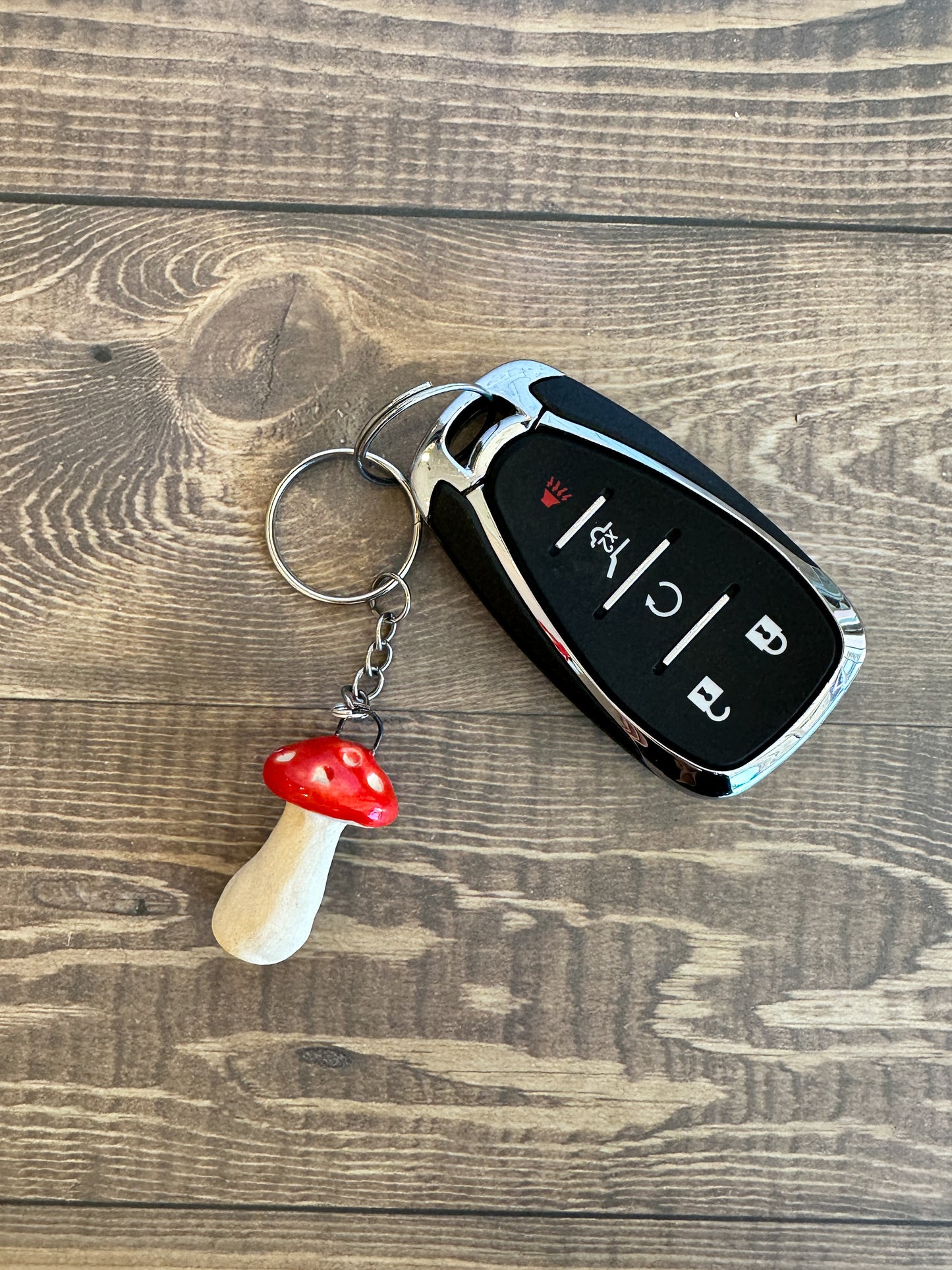 Mushroom Keychain