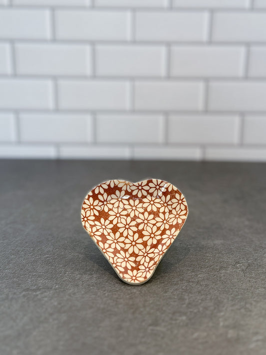 Heart Shaped Trinket Dishes | Various colors & Designs