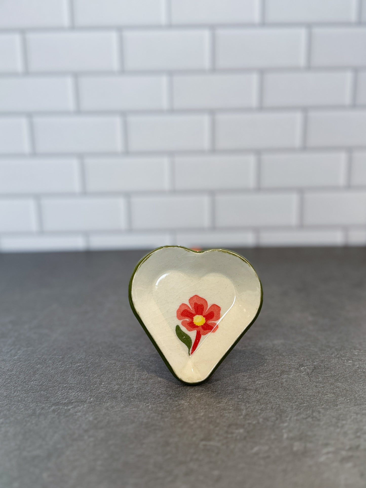 Heart Shaped Trinket Dishes | Various colors & Designs