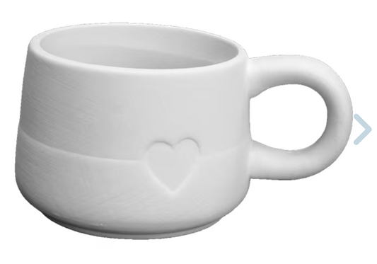 16oz Heart Mug