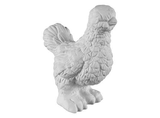 Silkie Chicken Figurine