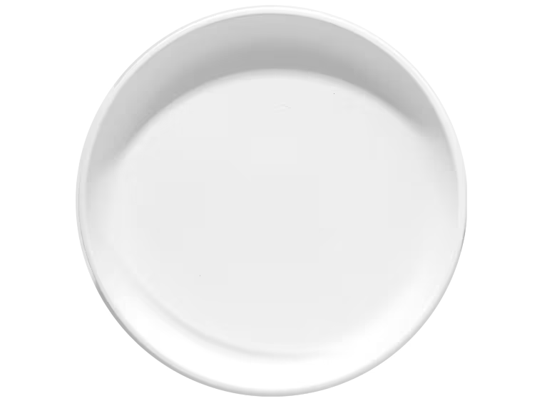 Round Snack Plate