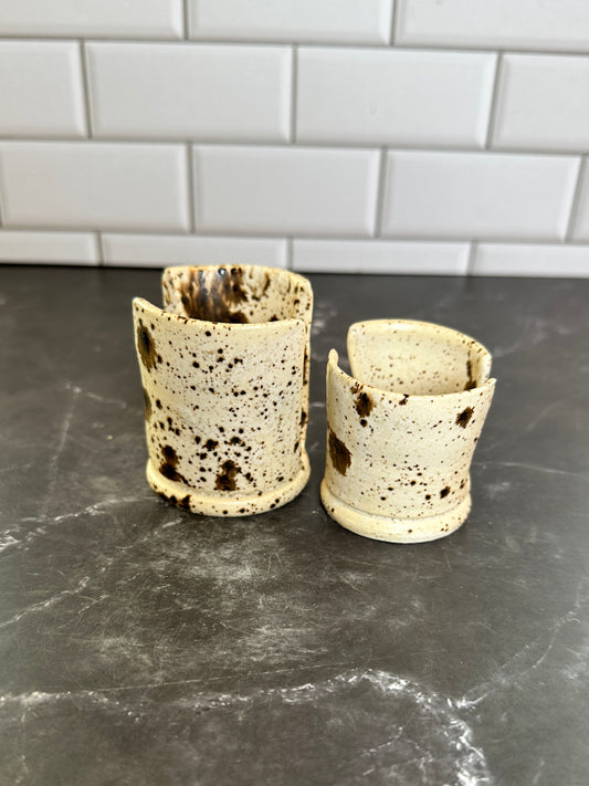 Winter Wood Sponge Holders